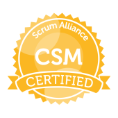 Scrum Alliance Seal for Certified Scrum Master